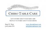 www.chirotablecare.com - Chiro Table Care is your premier table repair and maintenance service provider in the New England area.